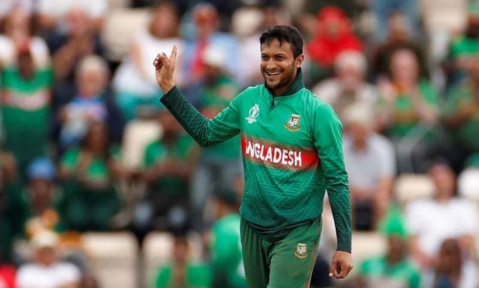 FILE PHOTO: ICC Cricket World Cup - Bangladesh v Afghanistan - Shakib Al Hasan