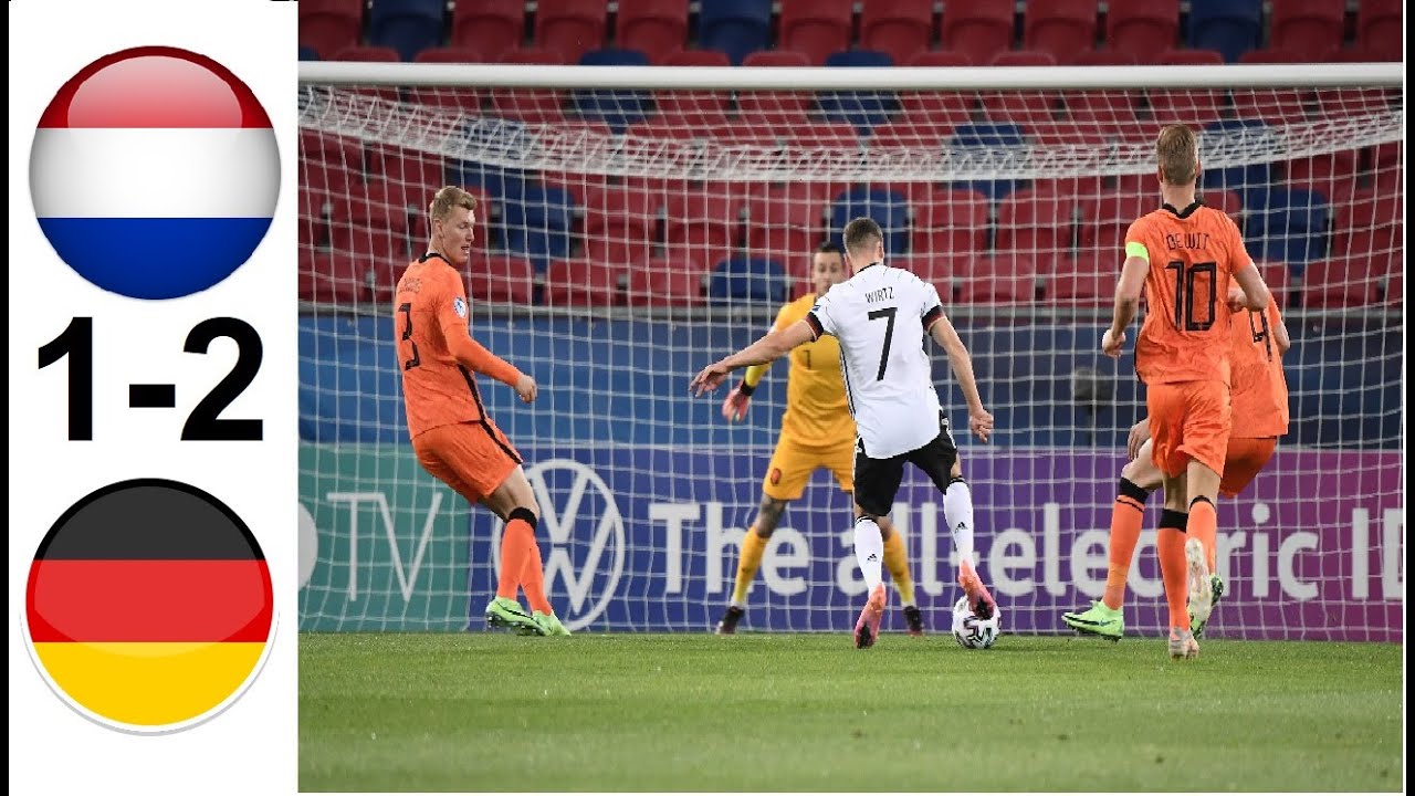 Netherlands vs Germany 12 Extended Highlights & Goals 2021 Euro U21