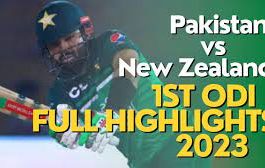 Full Highlights | Pakistan vs New Zealand | 1st ODI 2023