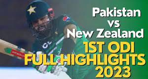 Full Highlights | Pakistan vs New Zealand | 1st ODI 2023