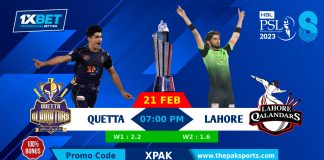 Quetta vs Lahore