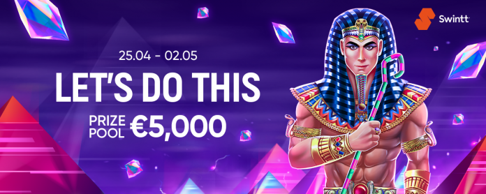 LET'S DO THIS Feel the variety of games and claim your share of the €5,000 prize pool! Promotion Period: April 25, 2023 at 00:01 GMT – May 2, 2023 at 00:59 GMT Prize Distribution Model: 1 place - €1,500 2 place - €1,000 3 place - €700 4 place - €500 5 place - €300 6-10 place - €100 11-20 place - €50 How to win: Qualifying games: Reels on Fire, Seven seven pots and pearls, Seven seven, Extra win X, Four the win wild, Bloxx Thunder, Book of Dino Unlimited, Sun wind, Mystic Bear XtraHold, Candy Gold, Aloha Spirit XtraLock, Golden Buffalo, Book of Shai, Takutiki [гиперссылка на игры] In-game tool criteria: player gets 1 point for each €0,1 bet. Minimum bet: €0,1 General Terms: To take part in the tournament you need to click “Take part” on the page of the offer. All prizes will be credited to the players’ accounts within 72 hours (three working days) after the results are summed up. Cash prizes cannot have any wagering requirements. In the event of two players finishing the tournament on the prize position the one scored first will win. The results are calculated based only on bets pleased using real money. By participating in this promotion you confirm that you have read and accepted the terms and conditions of the offer. If any attempt to abuse or manipulate any aspect of this promotion or if any breach of the casino rules is detected, Company reserves the right to deny participation in the promotion. The Company reserves the right to change the rules of the tournament, as well as to suspend or cancel the tournament at any time. General terms and conditions apply.