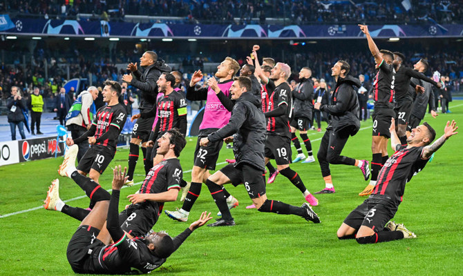 AC Milan advances to Champions League semi finals after victory over Napoli AC Milan advances to Champions League semi finals after victory over Napoli