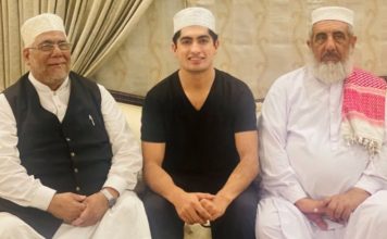 Pakistan pacer, Naseem Shah, has clarified rumours circulating about his possible engagement or marriage on social media since yesterday. Naseem on Saturday posted a picture on his Instagram story, in which he was sitting with two elder men from his family. The text on the story read, "Blessed with the best Alhamdullillah." However, some social media users interpreted Naseem’s picture as announcement of his marriage.