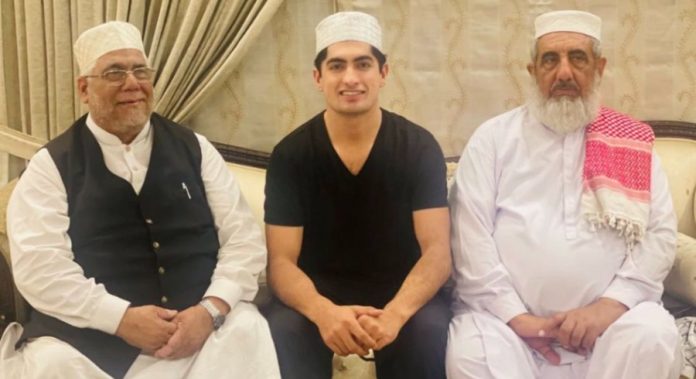 Pakistan pacer, Naseem Shah, has clarified rumours circulating about his possible engagement or marriage on social media since yesterday. Naseem on Saturday posted a picture on his Instagram story, in which he was sitting with two elder men from his family. The text on the story read, 