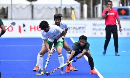 In an unfortunate incident, officials of Pakistan Navy allegedly adopted an inappropriate behaviour with the probables and coaches of the national junior hockey team during a training camp for the Asia Cup here at the DHA Hockey Stadium.