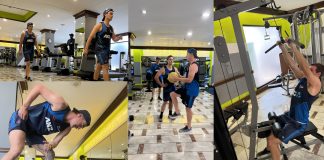 PAK vs NZ: New Zealand players take part in gym session