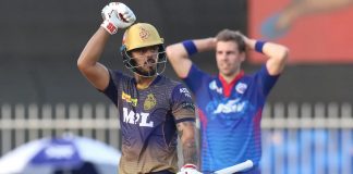 KKR Captain Nitish Rana Reprimanded for Breaching IPL Code of Conduct, Fined Rs. 24 Lakh