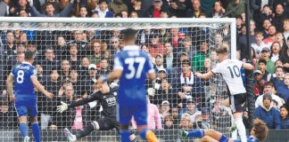 Fulham hit Leicester for five to dent survival hopes