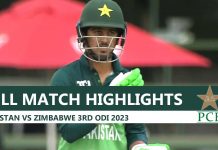 Pakistan Vs Zimbabwe 3RD ODI Full Highlights 2023 | Pak Vs Zim Full Highlights