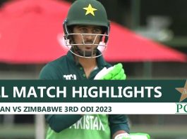 Pakistan Vs Zimbabwe 3RD ODI Full Highlights 2023 | Pak Vs Zim Full Highlights