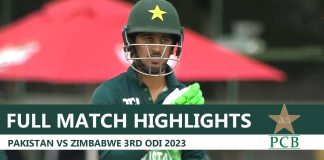 Pakistan Vs Zimbabwe 3RD ODI Full Highlights 2023 | Pak Vs Zim Full Highlights