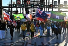 Thousands gather in Sydney as Women’s World Cup fever builds