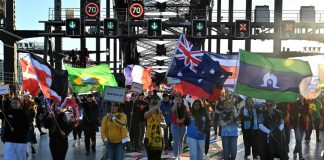 Thousands gather in Sydney as Women’s World Cup fever builds