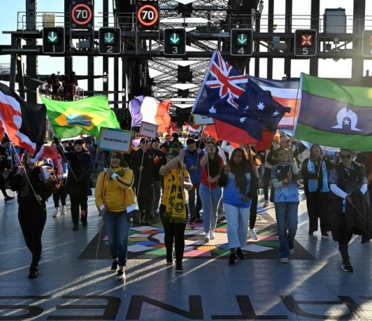 Thousands gather in Sydney as Women’s World Cup fever builds