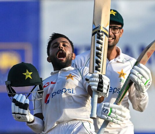 Brilliant Century by Saud Shakeel Guides Pakistan to First-Innings Lead in Test Match Against Sri Lanka