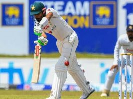 Pakistani Cricket Players Struggle Against Sri Lanka's Prabath Jayasuriya in Opening Test of Pakistan's Tour