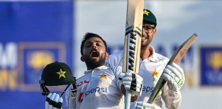 Saud Shakeel’s double ton puts Pakistan on top in Sri Lanka Test