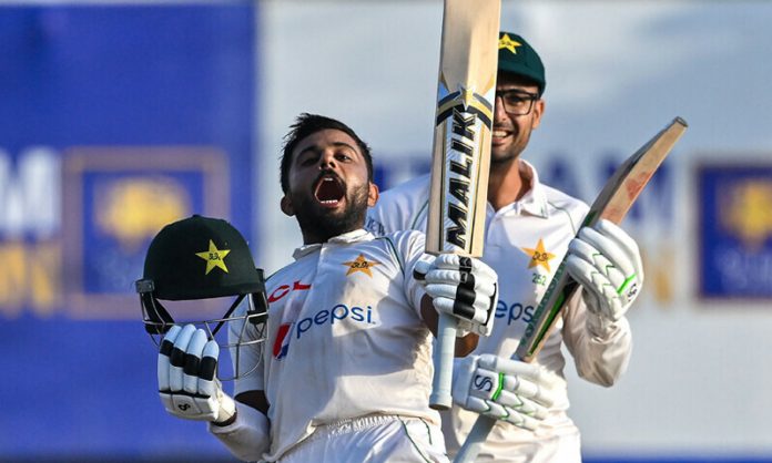 Saud Shakeel’s double ton puts Pakistan on top in Sri Lanka Test