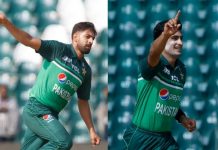 Pakistan captain Babar Azam said on Friday that injured quicks Haris Rauf and Naseem Shah remained central to his team’s World Cup plans, after their absence saw the team crash out of the Asia Cup. Advertisement Azam’s men went down to fellow co-hosts Sri Lanka by two wickets on Thursday in a last-ball thriller of a rain-shortened Super Four knockout game in Colombo. Both Naseem and Rauf were injured in the Super Four loss to India in the 50-over tournament, a tune-up for the ODI World Cup in India starting next month. “Haris Rauf is not bad, he has a little bit side strain but will recover before the World Cup,” said Azam. “Naseem Shah has missed a couple of matches but I don’t know about his recovery. But in my opinion he will be in the World Cup.” The pace duo’s absence was felt when Pakistan failed to defend 252 in their 42-over-a-side match against Sri Lanka. Charith Asalanka steered his side home in that game, hitting a four and a double off the last two balls, bowled by debutant Zaman Khan. “Definitely when you lose your best bowlers, that costs you and your team,” Azam said after the match. “We were not short of effort but didn’t finish well.” Zaman, a fast bowler who made an impression in the Pakistan Super League, needed to defend eight runs and bowled the first four for just two, including a wicket. But the left-handed Asalanka, who made 49, had the home crowd rejoicing with his winning strike to take Sri Lanka, who won the last edition of the tournament, into their 11th Asia Cup final. Azam said the team would learn from their mistakes to put on a better show in India next month, where they will meet the hosts in a hotly anticipated October 14 clash in Ahmedabad. “In fielding we lacked the kind of response that we should have got. In the bowling, there is an issue in the middle overs,” said Azam. “We will try to learn from them and will clear them before going into the World Cup. “