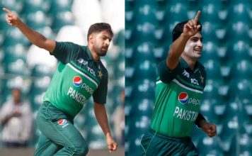 Pakistan captain Babar Azam said on Friday that injured quicks Haris Rauf and Naseem Shah remained central to his team’s World Cup plans, after their absence saw the team crash out of the Asia Cup. Advertisement Azam’s men went down to fellow co-hosts Sri Lanka by two wickets on Thursday in a last-ball thriller of a rain-shortened Super Four knockout game in Colombo. Both Naseem and Rauf were injured in the Super Four loss to India in the 50-over tournament, a tune-up for the ODI World Cup in India starting next month. “Haris Rauf is not bad, he has a little bit side strain but will recover before the World Cup,” said Azam. “Naseem Shah has missed a couple of matches but I don’t know about his recovery. But in my opinion he will be in the World Cup.” The pace duo’s absence was felt when Pakistan failed to defend 252 in their 42-over-a-side match against Sri Lanka. Charith Asalanka steered his side home in that game, hitting a four and a double off the last two balls, bowled by debutant Zaman Khan. “Definitely when you lose your best bowlers, that costs you and your team,” Azam said after the match. “We were not short of effort but didn’t finish well.” Zaman, a fast bowler who made an impression in the Pakistan Super League, needed to defend eight runs and bowled the first four for just two, including a wicket. But the left-handed Asalanka, who made 49, had the home crowd rejoicing with his winning strike to take Sri Lanka, who won the last edition of the tournament, into their 11th Asia Cup final. Azam said the team would learn from their mistakes to put on a better show in India next month, where they will meet the hosts in a hotly anticipated October 14 clash in Ahmedabad. “In fielding we lacked the kind of response that we should have got. In the bowling, there is an issue in the middle overs,” said Azam. “We will try to learn from them and will clear them before going into the World Cup. “